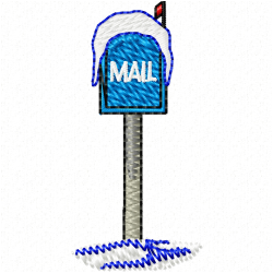 Mailbox Embroidery Design 2 Mailbox Embroidery Design 2